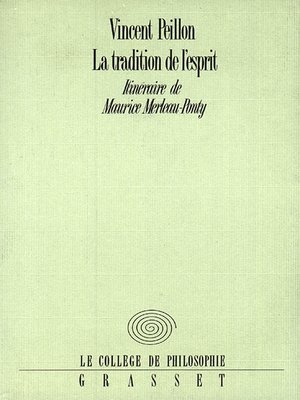cover image of La tradition de l'esprit